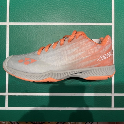 Giày Cầu Lông Yonex Aerus Z2 Women - Xám Cam Chính Hãng