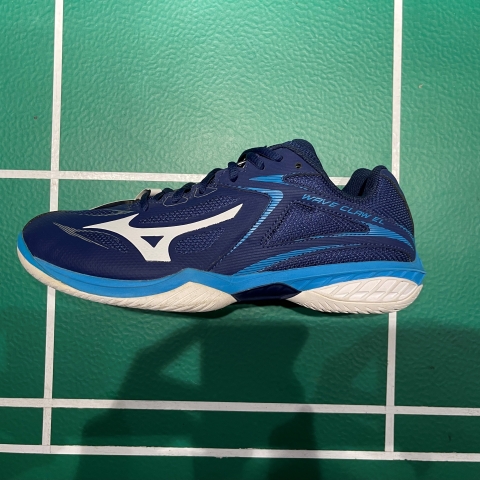 Giày Cầu Lông Mizuno Wave Claw EL - Xanh Trắng